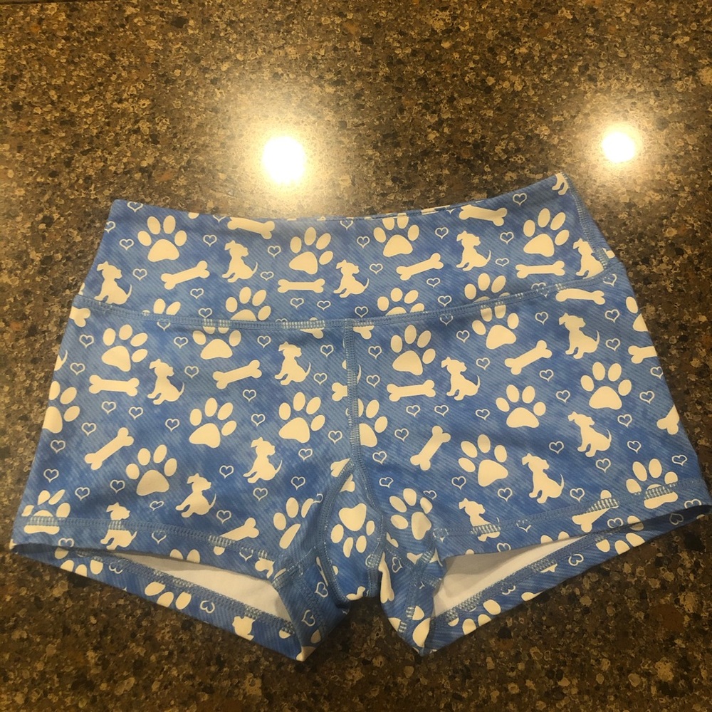 Savage Barbell booty shorts